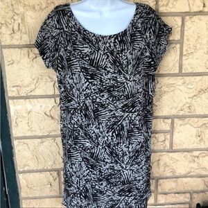 BCBGeneration dress animal print long Vacation Beach dress Small